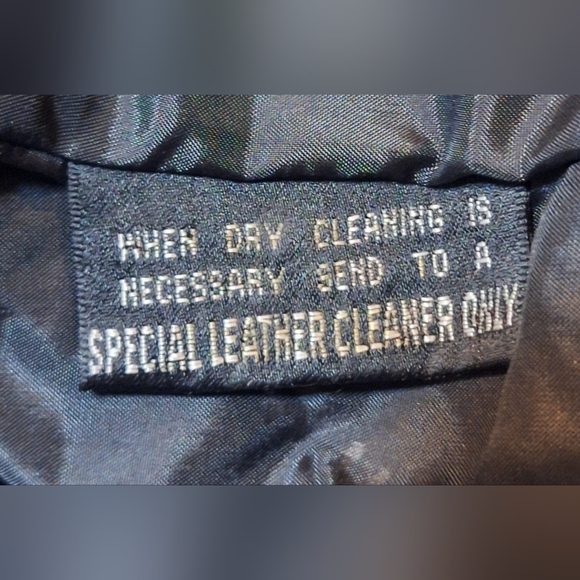 🗽Vintage WILSONS The Leather Experts 100% leather jacket. Size S - Picture 9 of 10